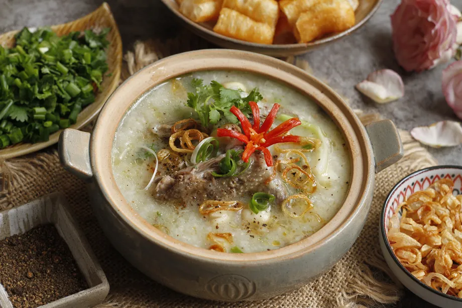 Tô cháo chim câu thơm ngon