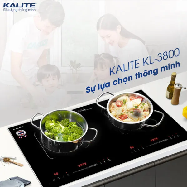 Bếp từ đôi Kalite KL-3800