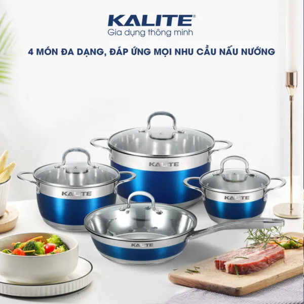 Bộ nồi chảo đa năng Kalite