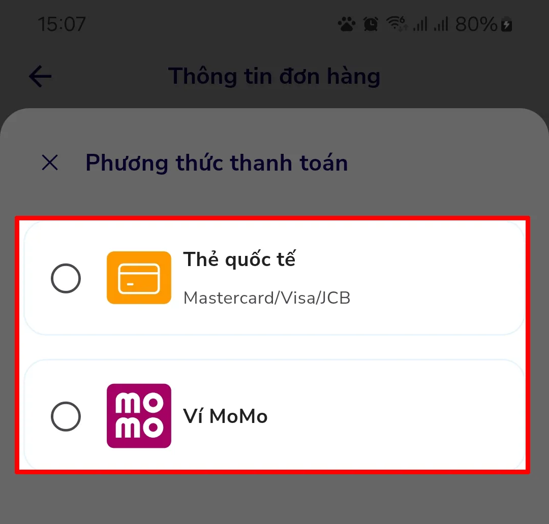 Các phương thức thanh toán vé tàu điện ngầm trên ứng dụng HCMC