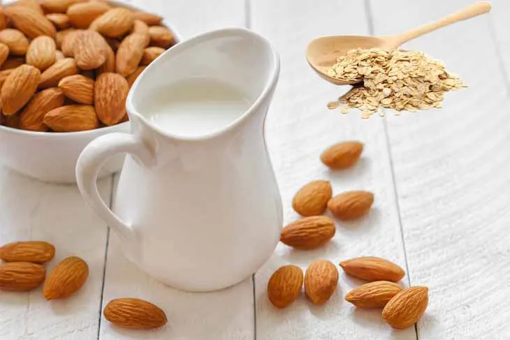 Sữa hạnh nhân yến mạch thơm ngon