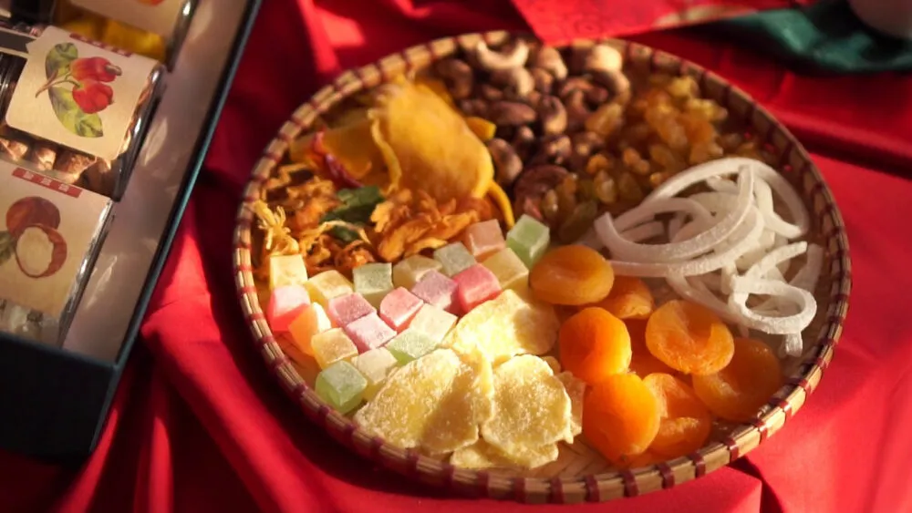 Bánh kẹo và mứt Tết