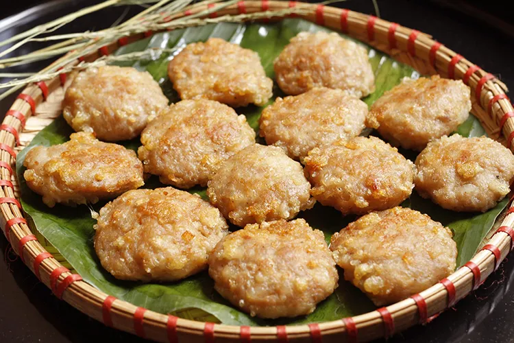 Chả cốm chiên bằng nồi chiên hơi nước Kalite Steam Star