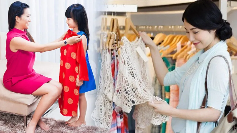 Quần áo mới cho ngày Tết