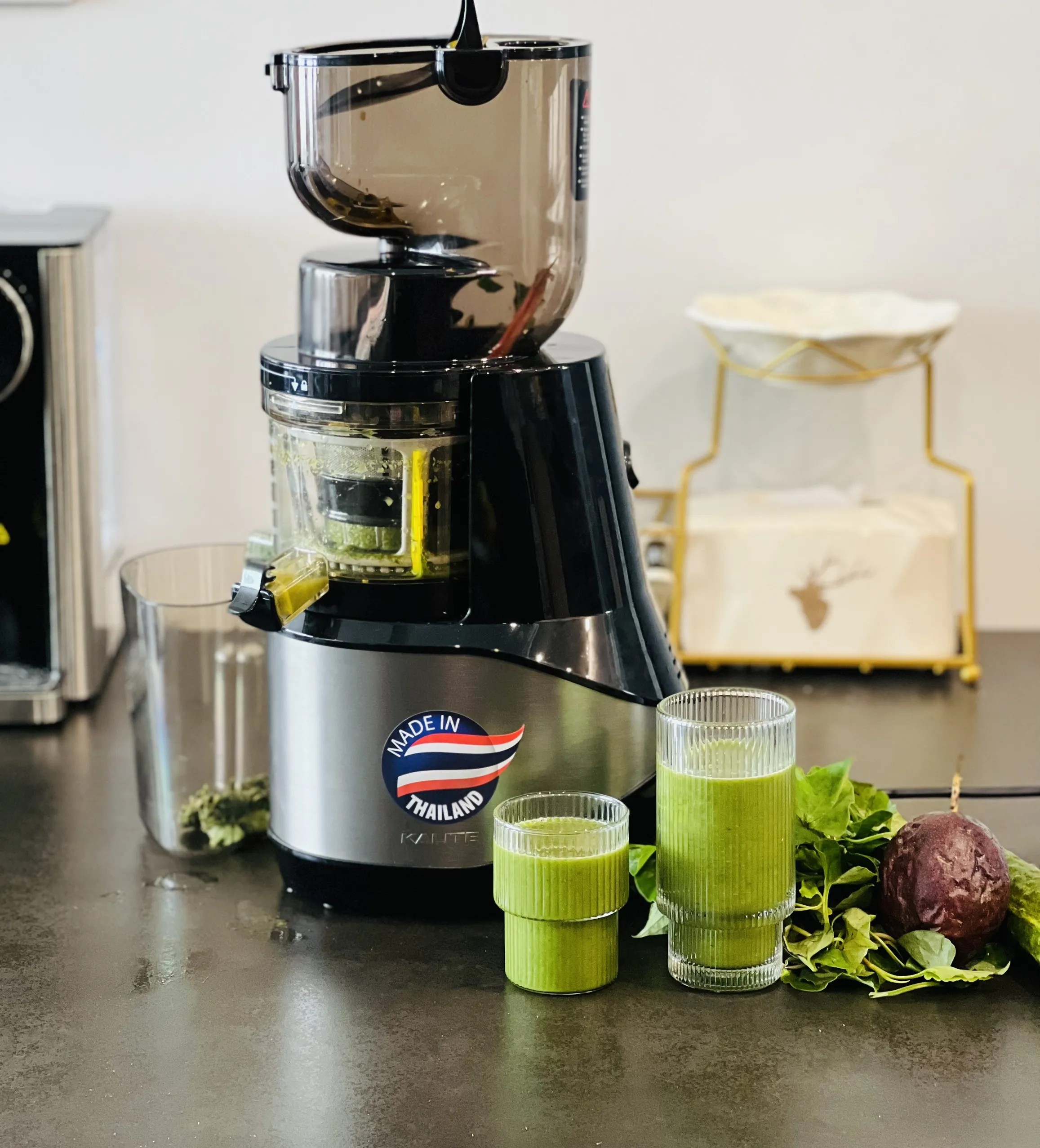 Nước ép dưa leo, diếp cá và chanh dây giúp detox cơ thể
