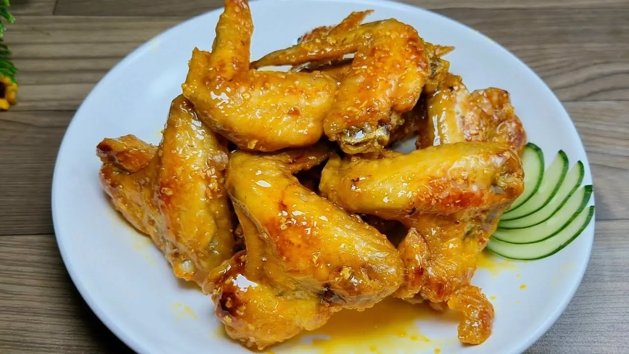Cánh gà chiên nước mắm bơ tỏi thơm ngon